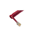 GCHA444012-FCR / 12' RED Handset Cord