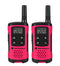 292 Pack 16 Mile Range Neon Pink Radios