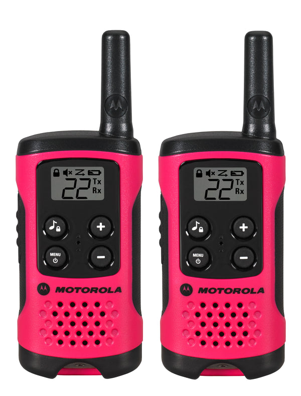 292 Pack 16 Mile Range Neon Pink Radios