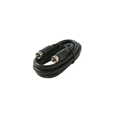 3' F-F Black RG6/UL Cable
