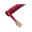 GCHA444025-FCR / 25' RED Handset Cord