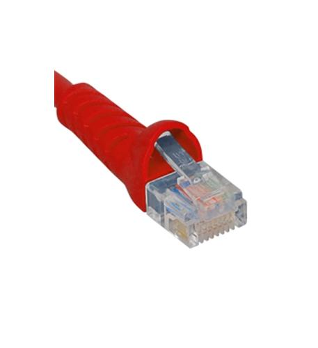 PATCH CORD CAT6 BOOT 5' RED