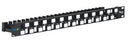 PATCH PANEL,BLANK,CAT 6A UTP,24PORT,1RMS
