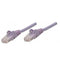 CAT5e BOOT PATCH CORD 7 FT PURPLE
