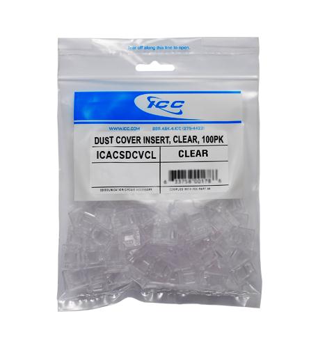 DUST COVER INSERT, CLEAR, 100PK