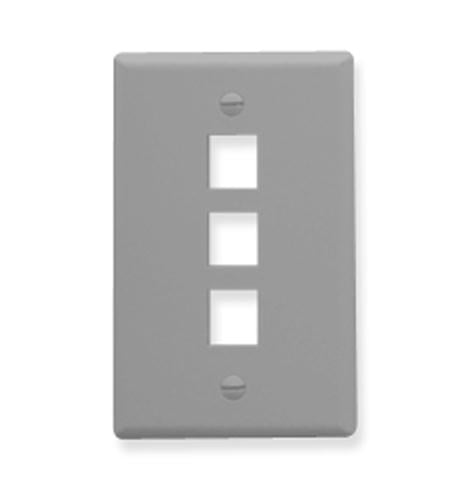 IC107F03GY - 3Port Face - Gray