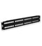 PATCH PANEL, BLANK, HD, 48-PORT, 2 RMS