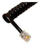 GCHA444006-FBK / 6' BLACK Handset Cord