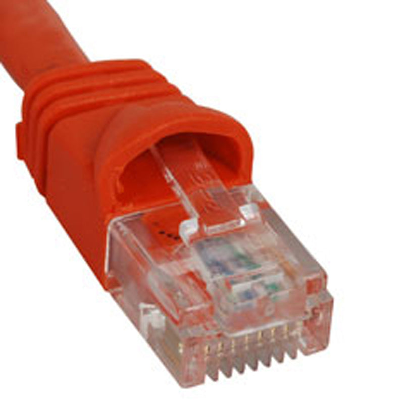 PATCH CORD, CAT 5e, MOLDED BOOT, 3' OR