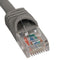 PATCH CORD, CAT 5e, MOLDED BOOT, 7' GY