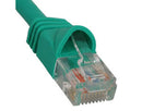 PATCH CORD, CAT 6, MOLDED BOOT, 7' GN