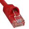 PATCH CORD, CAT 6, MOLDED BOOT, 7'  RD