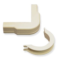 OUTSIDE CORNER AND BASE 1 1/4 IVORY 10PK