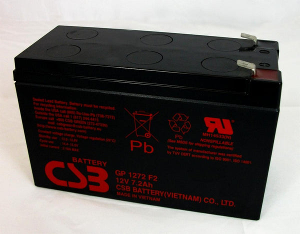 Endeavor Replacement Battery 12V 7.2