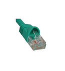 PATCH CORD CAT 6 MOLDED BOOT 25'  GREEN