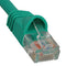 PATCH CORD CAT 6 MOLDED BOOT 25'  GREEN