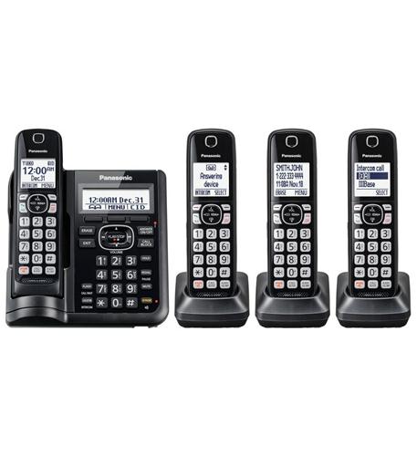 4HS Cordless Telephone, ITAD, DK, Black