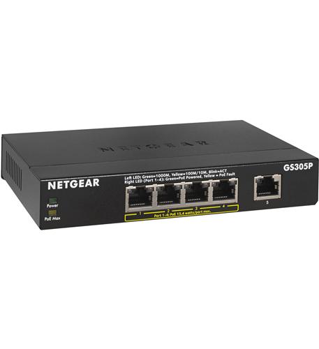 5 PORT POE GIGABIT SWITCH