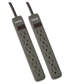 2 Pack Power Strips with 3ft Cord, 241J