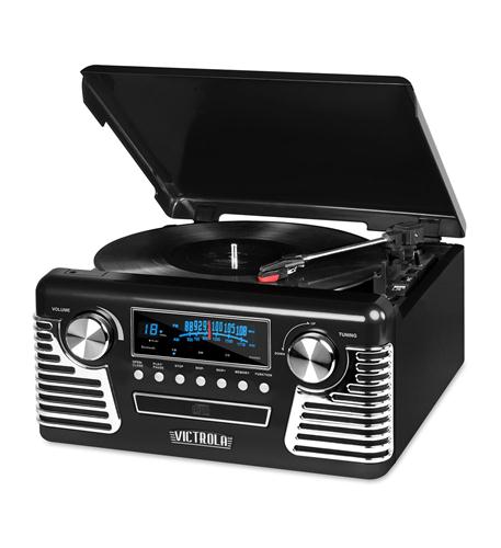 Bluetooth Stereo Turntable with CD