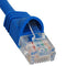 PATCH CORD, CAT 6, MOLDED BOOT, 10' BL