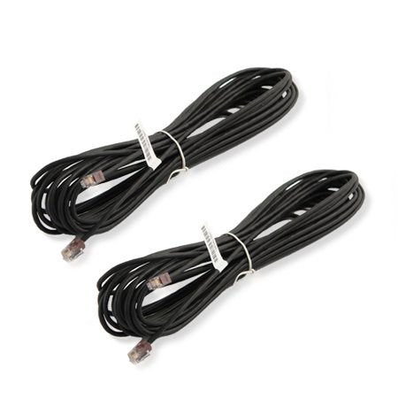 Two Expansion Microphone Cables, 15ft